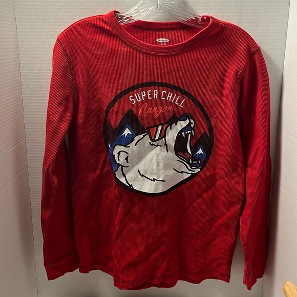 Old Navy Other - Old navy 14-16 red long sleeve